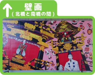 愛知県岩倉市五条川の壁画